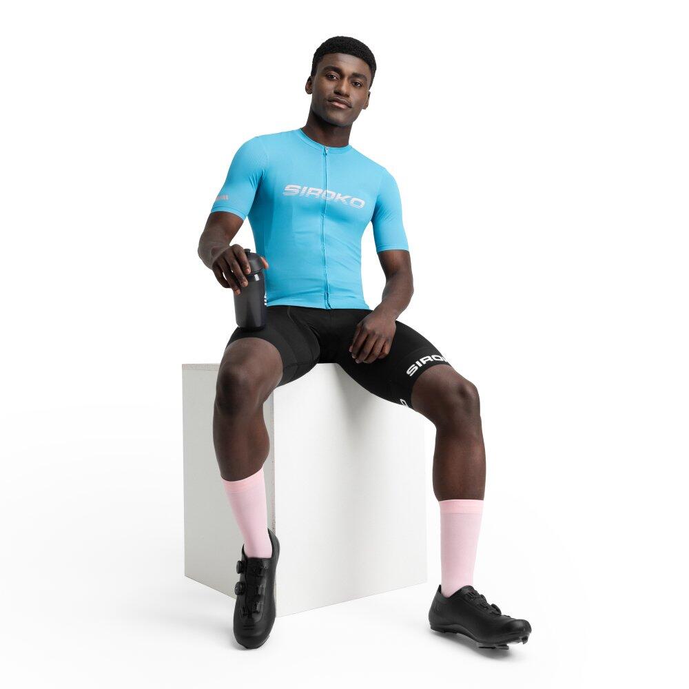 Maglia in rete da ciclismo a maniche corte da uomo M8 Environs Blu 3/7