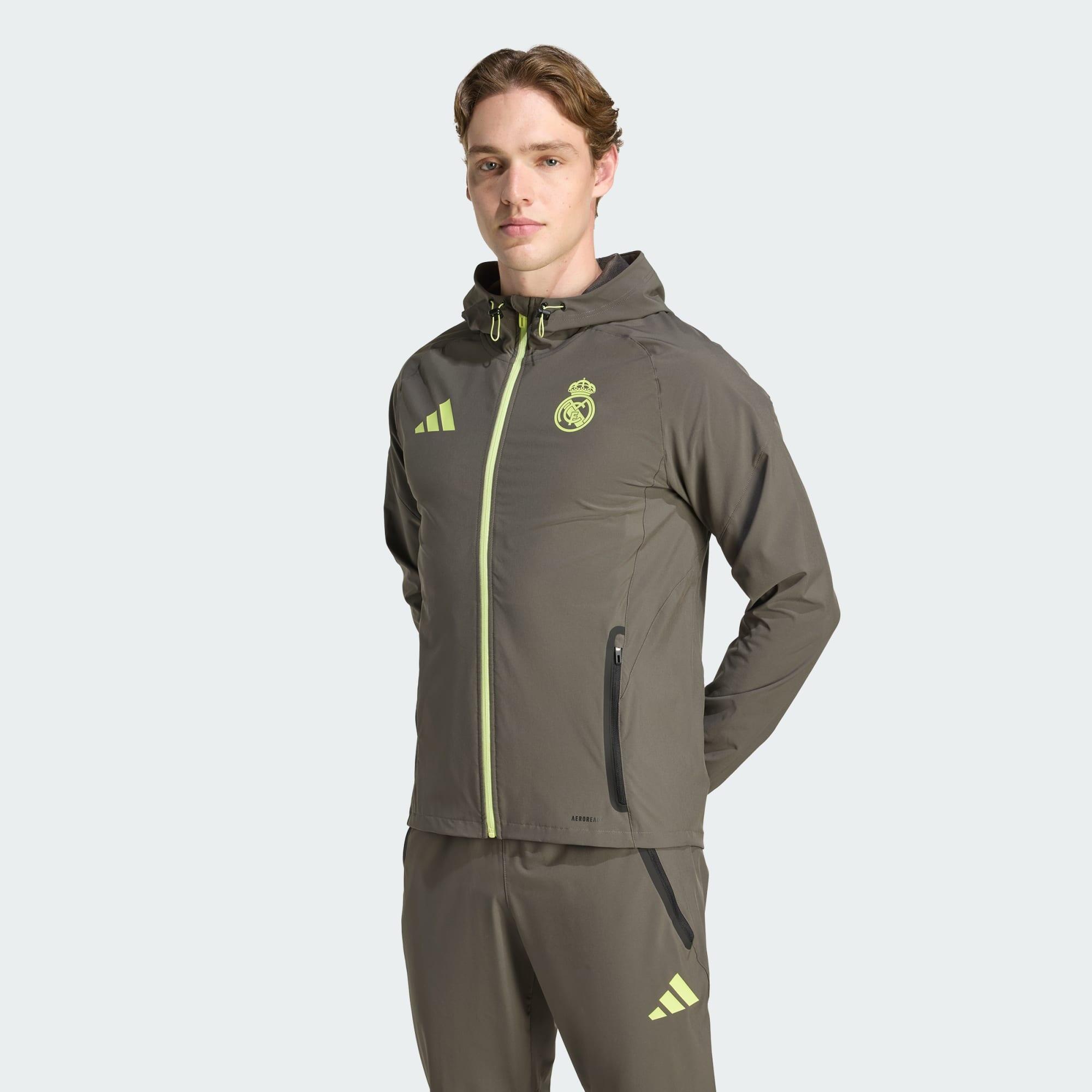 Chaqueta Real Madrid Tiro 25 Competition Vis Tech Travel ADIDAS