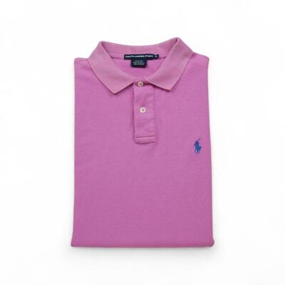 Seconda Mano - Maglietta polo a maniche corte rosa - Stato buono