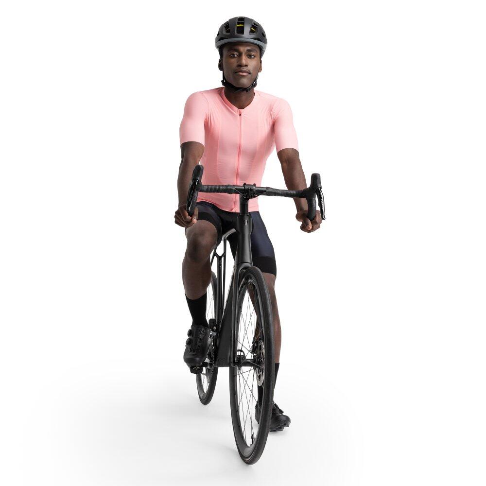 Maillot vélo ultraléger homme Cyclisme SRX Pista Rose 3/8