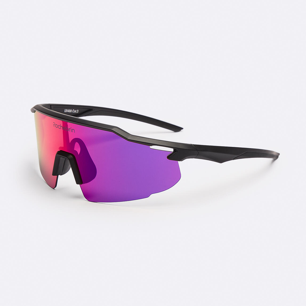 Rochebrin - Lunette De Soleil Anti-dérapante Running Et Cyclisme Catégorie3 - Homme Et Femme - Lunettes De Soleil - Violet - No Size - Decathlon