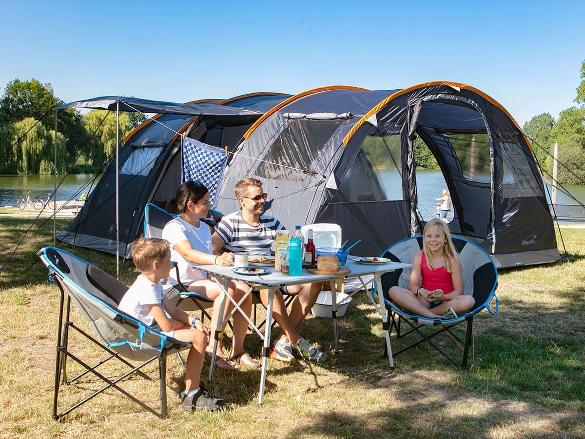Recondicionado - Tenda de campismo túnel Gotland 6 Protect - chão cosido 2/7