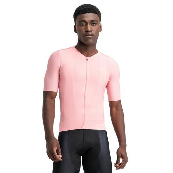 Maillot vélo ultraléger homme Cyclisme SRX Pista Rose