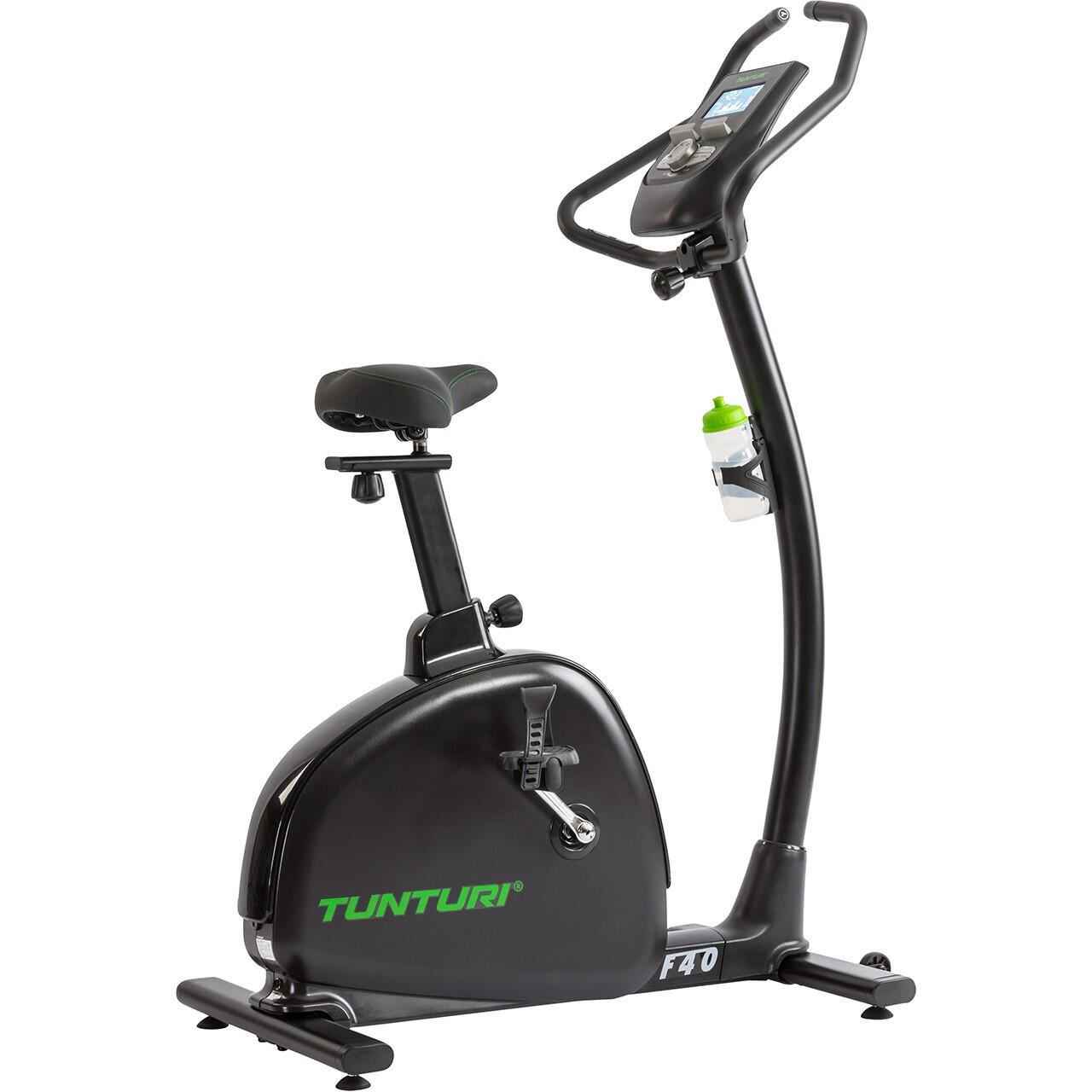 TUNTURI Cyclette Tunturi Competence F40 nero 32 livelli 9 kg