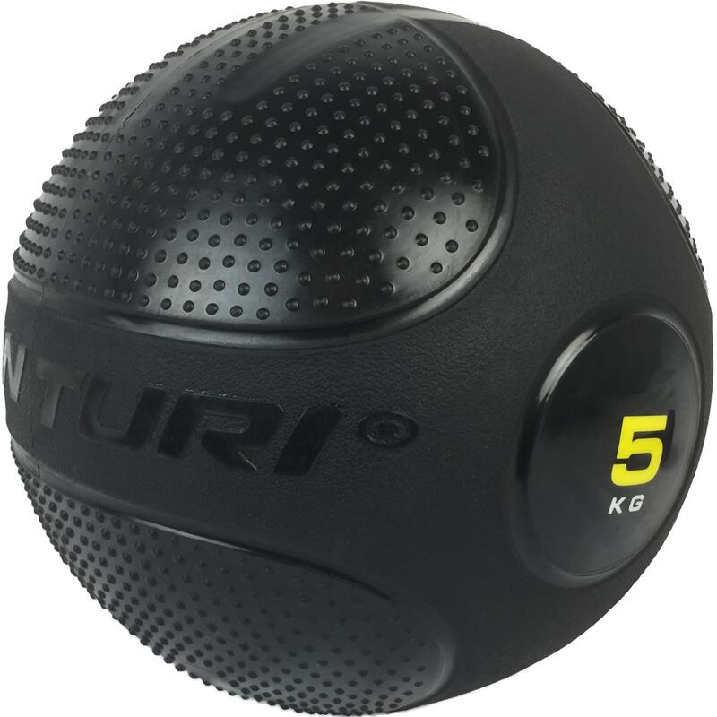 Ballon de slam / slam ball entraînement Functional Training musculation 5kg noir