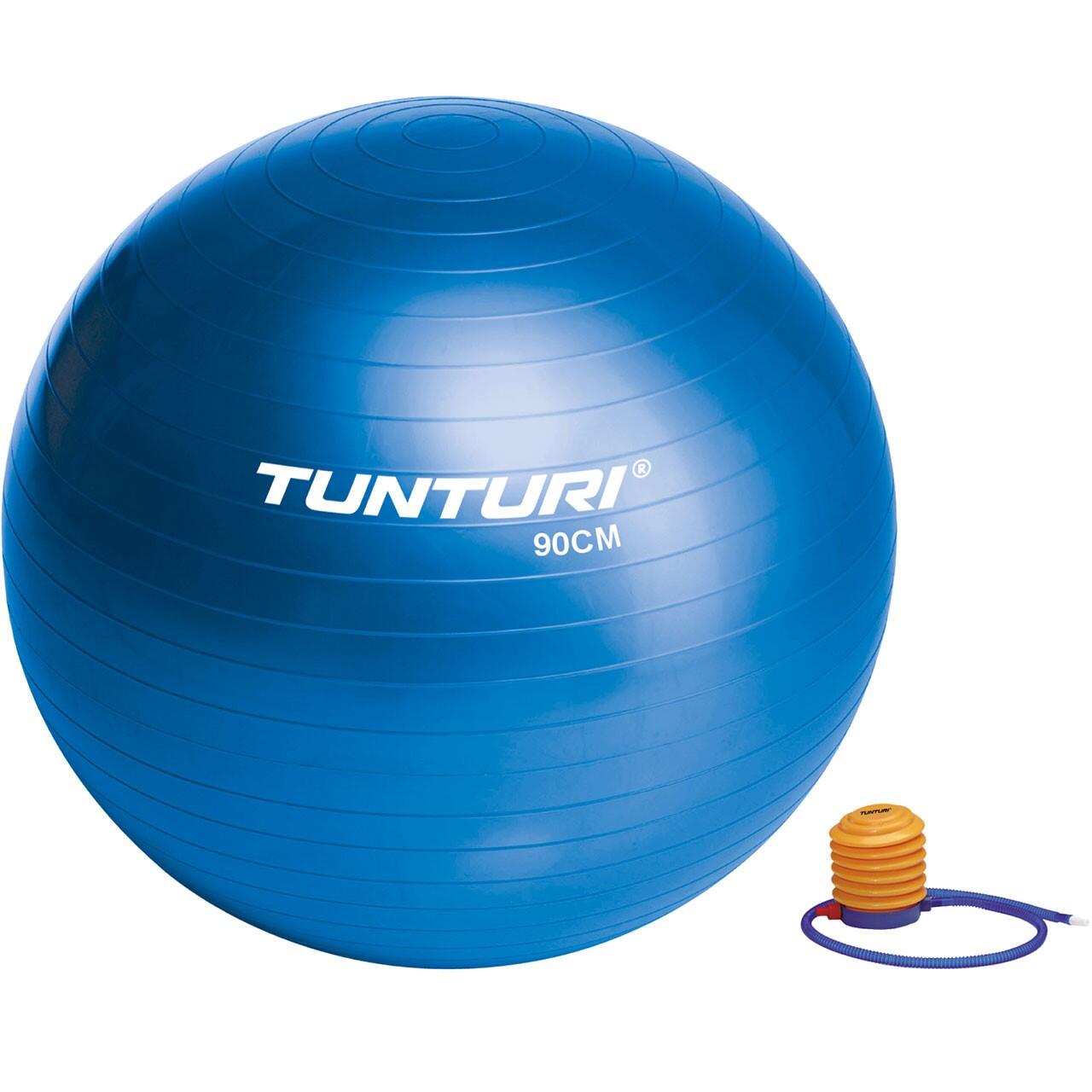 TUNTURI Gymnastický míč TUNTURI 90 cm modrý