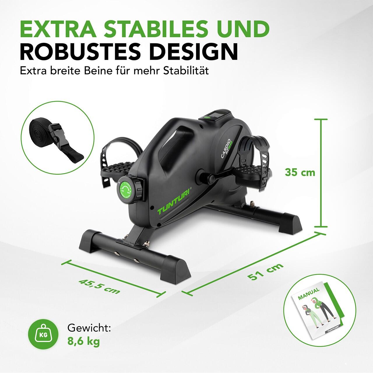 Stoelfiets - Hometrainer - Bluetooth - 8 weerstanden - Cardio Fit M40 5/7