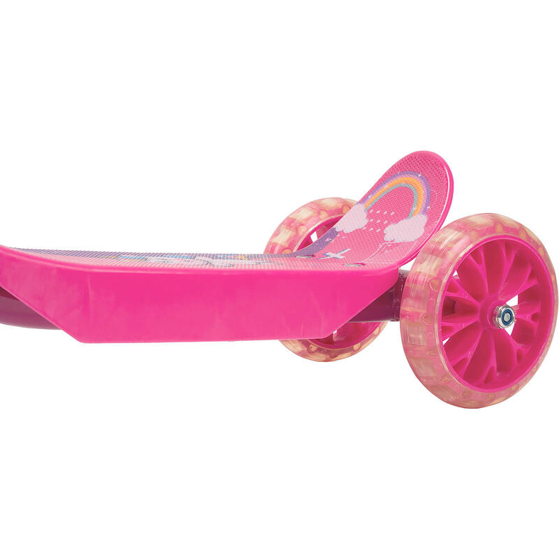 Trotineta de copii Little Rainbow Unicorn, roz
