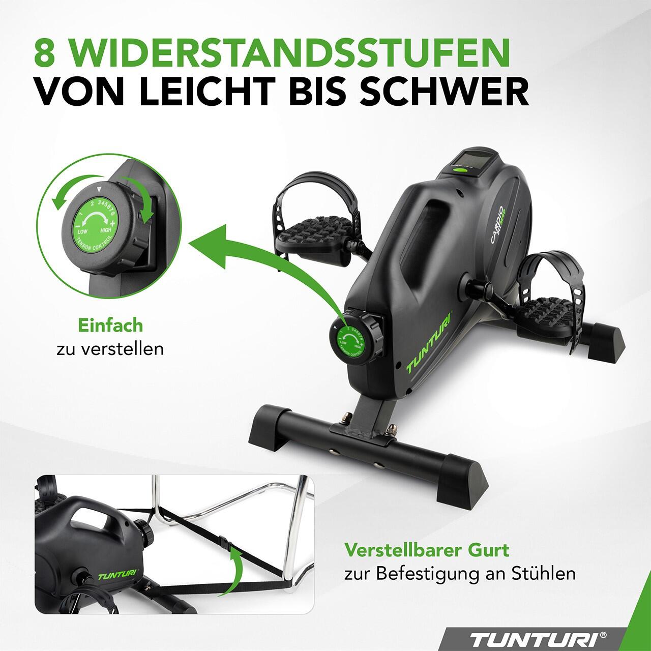 Stoelfiets - Hometrainer - Bluetooth - 8 weerstanden - Cardio Fit M40 2/7