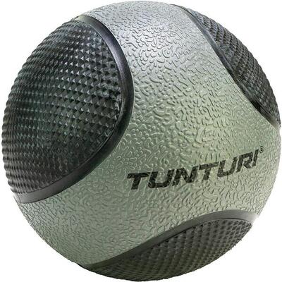 Medicine ball - medicijnbal - grijs/zwart - rubber