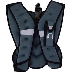Gilet lesté musculation 5kg noir