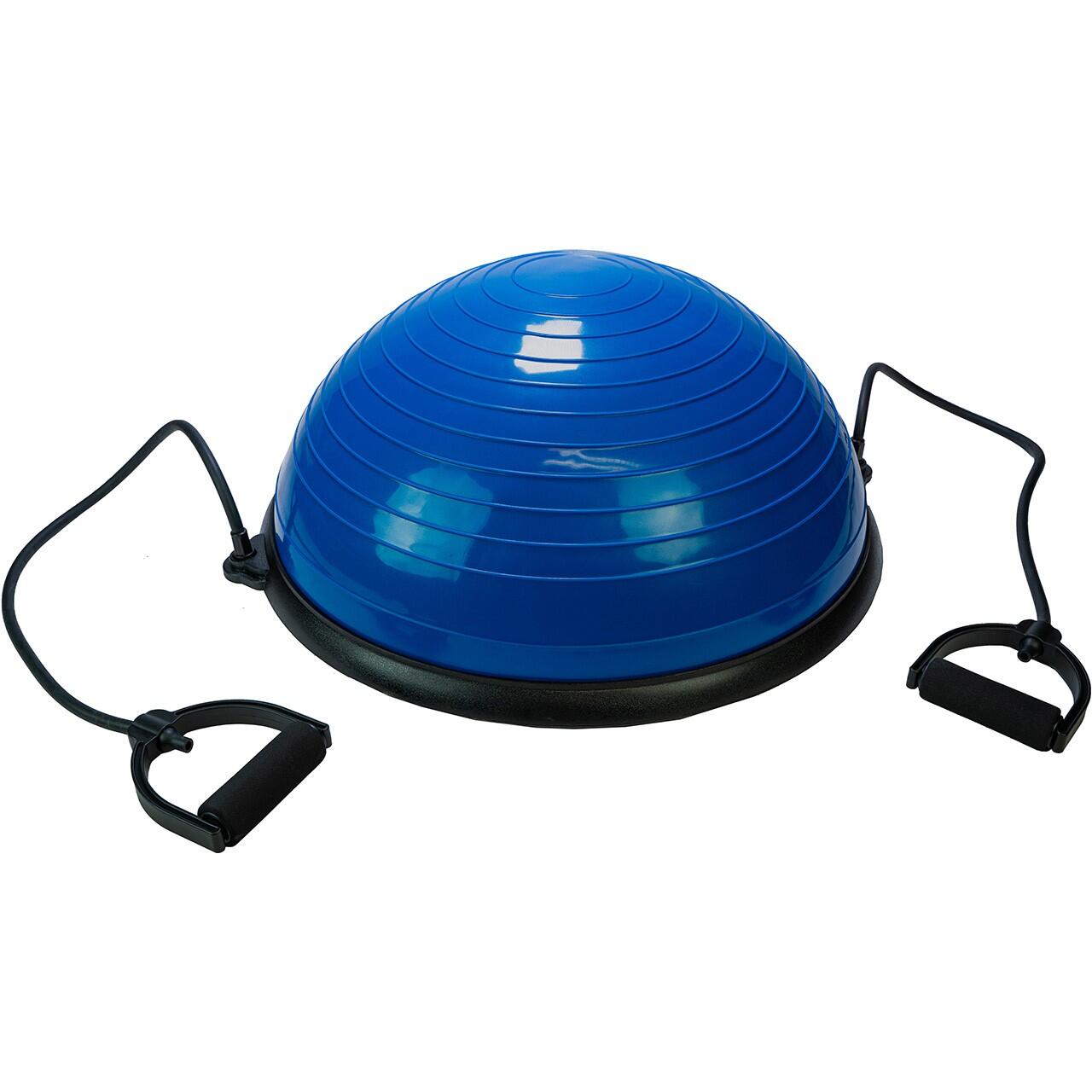 TUNTURI Balancetrainer mit Griffen - Halbkugelball für Gleichgewicht