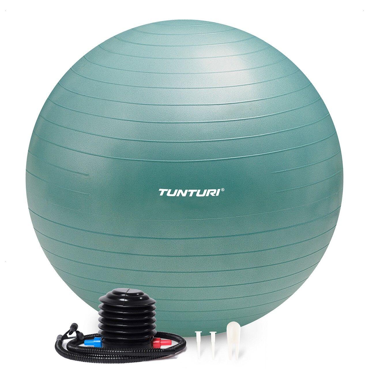 TUNTURI Fitnessball - Yogaball - Gymnastikball - Pilatesball - Belastbar bis 220 kg