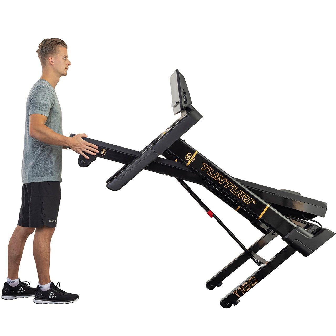Laufband klappbar - LED-Monitor - 44 Trainingsprogramme - 0,8-20,0km/h 6/7