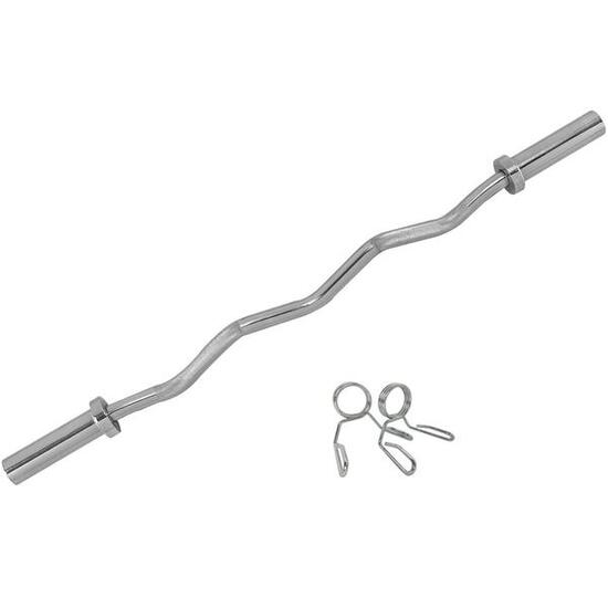 Olympic Curling Bar - Haltestange - 120cm - Ø50mm