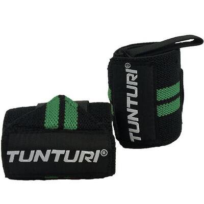 Functional training wrist wraps - pols wraps - zwart/green - per paar