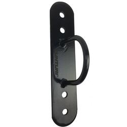 Support mural pour corde ondulatoire Functional Training battle rope noir