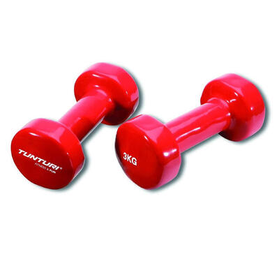 Vinyl Dumbbells 0.5kg. Pink. Pairc