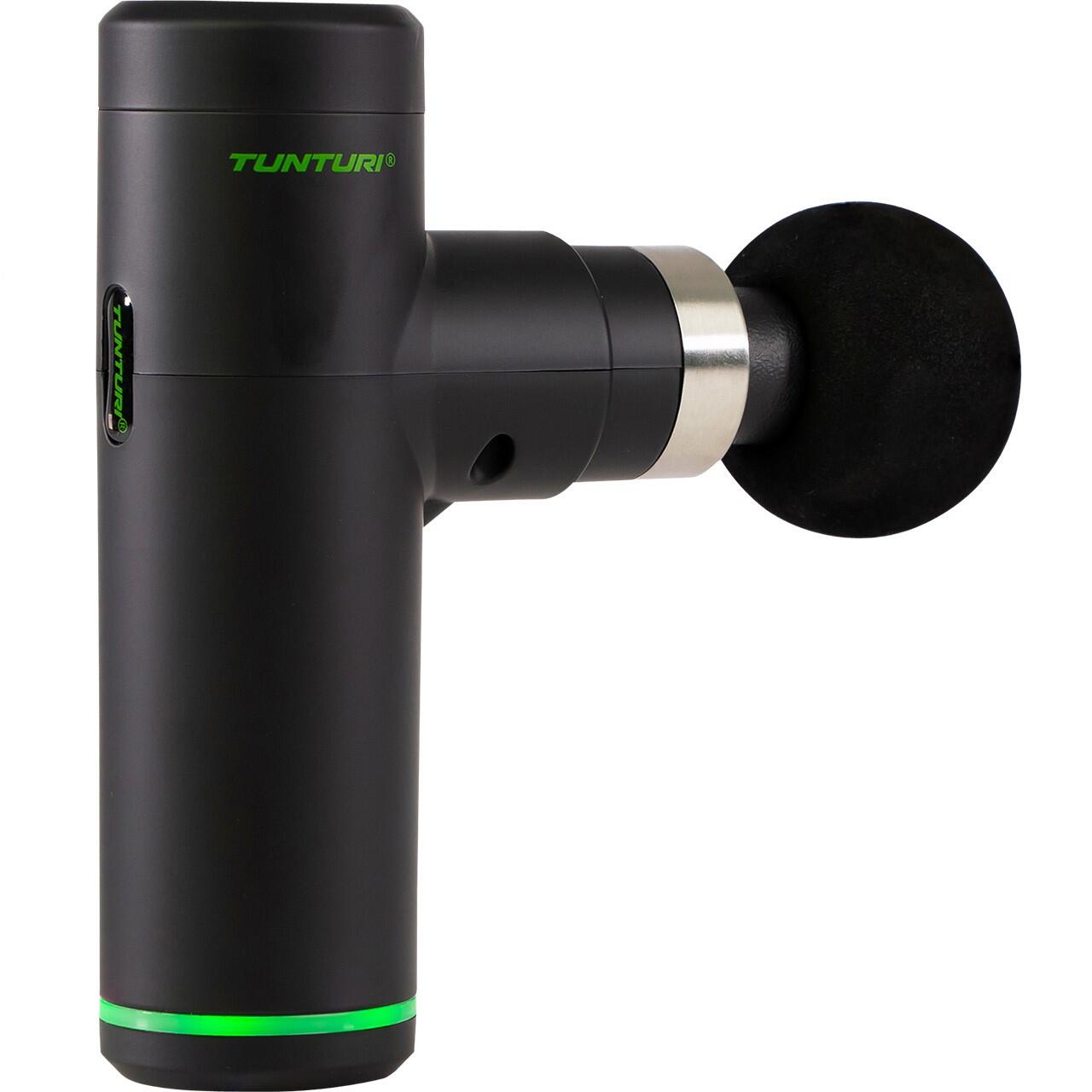 TUNTURI Mini Massage Gun - Taschenformat - Ultraleise Massage Pistole