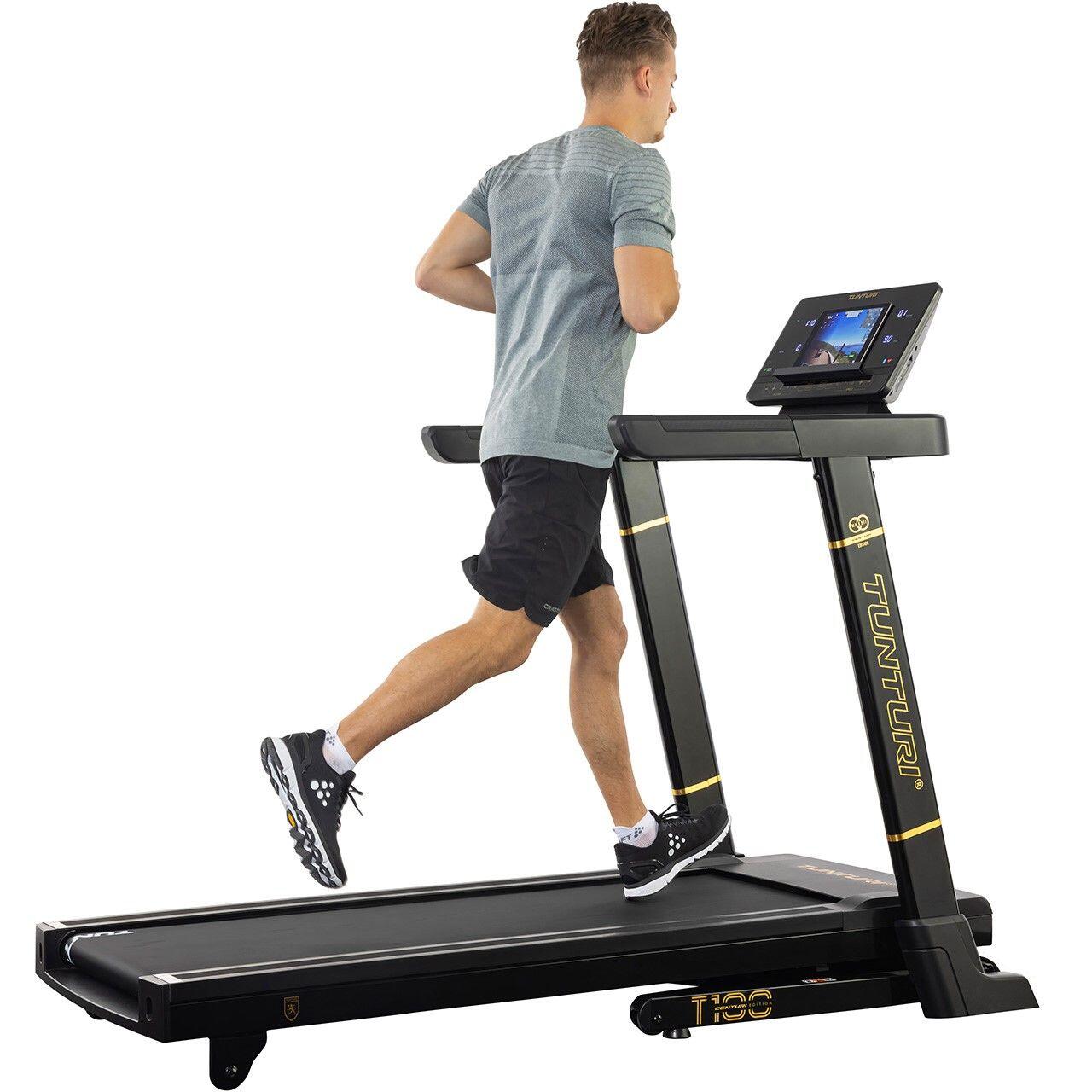 Laufband klappbar - LED-Monitor - 44 Trainingsprogramme - 0,8-20,0km/h 4/7