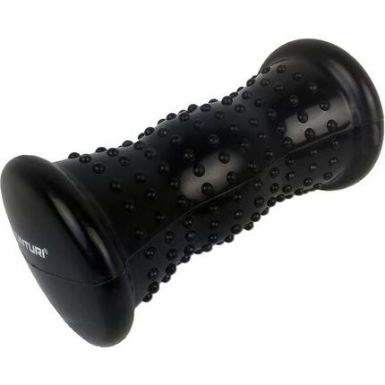 Rouleau de massage Tunturi pieds noir — gel chaud/froid, ergonomique