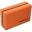 Brique yoga bicolore orange / noir