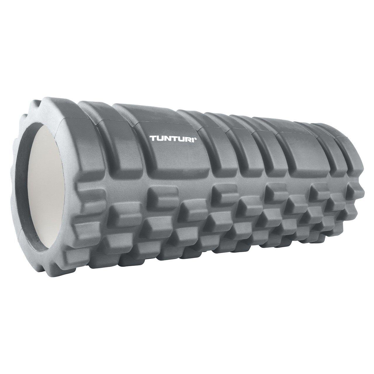 Tunturi - Yoga Grid Foam Roller - 33 Cm De Long En Gris - Appareil De Massage - Gris - 33 Cm - Decathlon