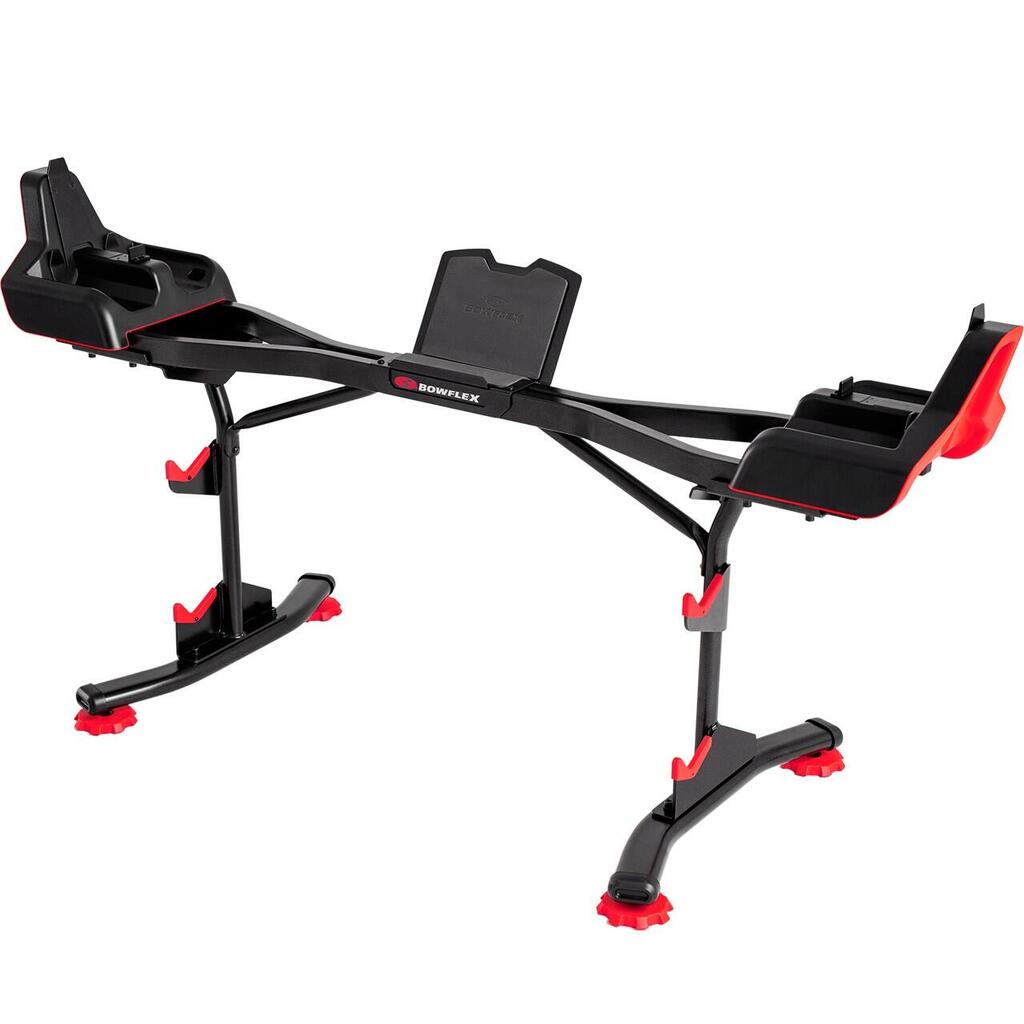 Bowflex SelectTech 2080 Dumbbell Rack with Media Rack