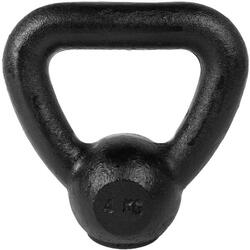 Kettlebell 4kg noir
