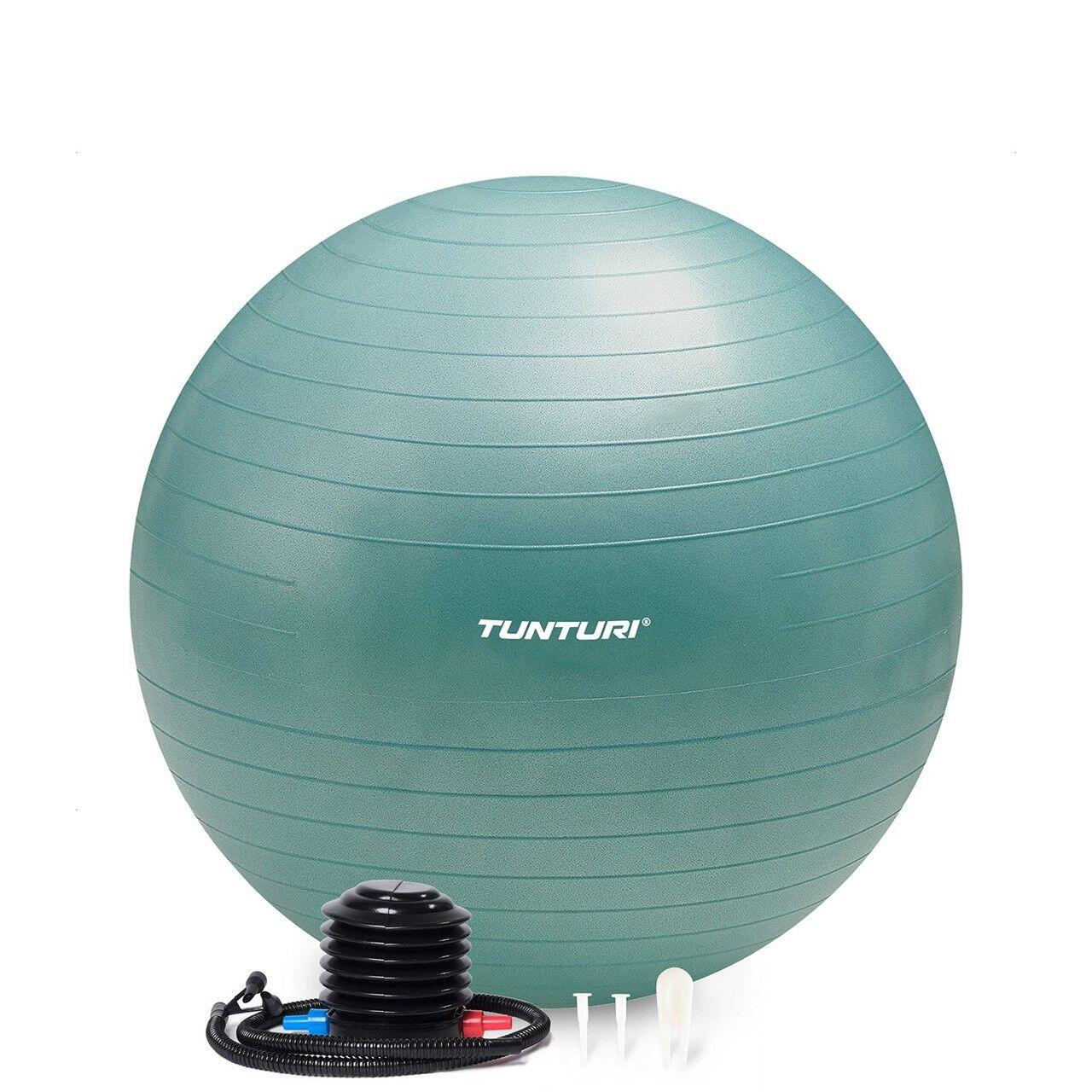Tunturi - Ballon De Fitness - Ballon De Yoga - Pompe Incluse - Capacité De Charge 220 Kg - Ballon De Gym - 55 Cm - Decathlon