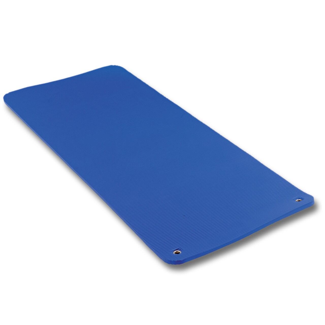 Tunturi - Matelas Tapis Fitness Pro 180cm Bleu - Tapis Pilates - No Size - Decathlon