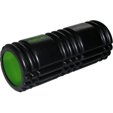 Tunturi Yoga Faszien Massage Roller 33 cm Schwarz mit Grün