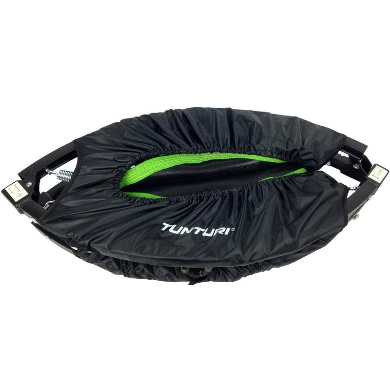 Trampoline de fitness - Pliable - Tapis de sécurité inclus - Ø104 cm