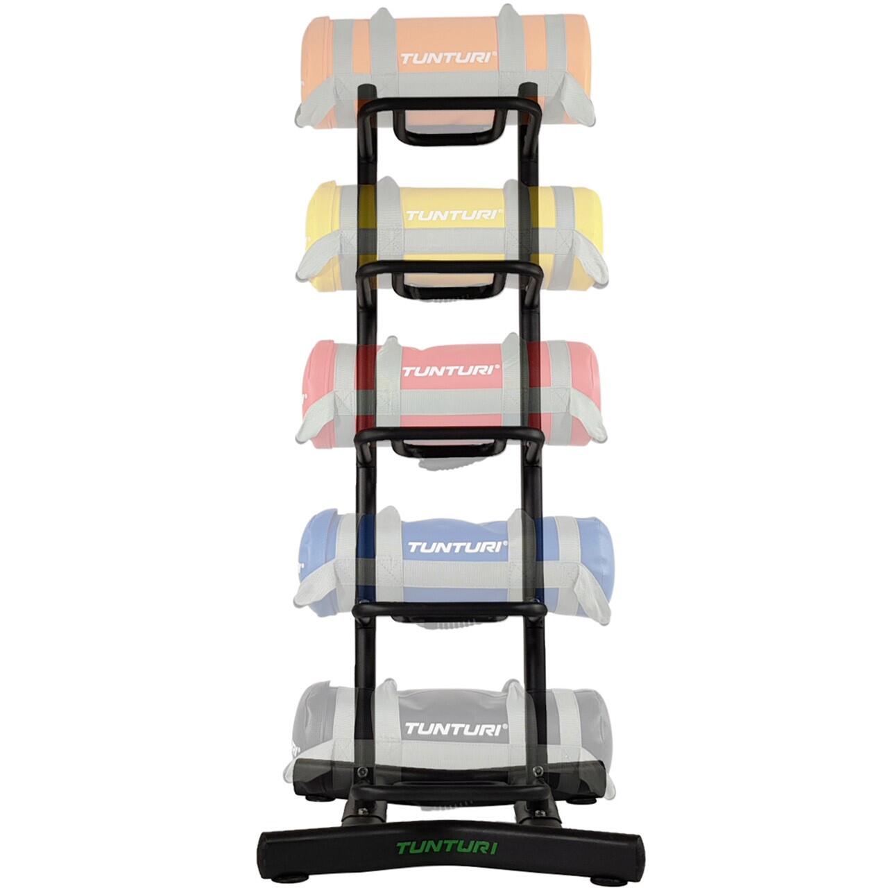 Tunturi - Rack De Rangement Pour Sac Lesté - Rack À Squat - Noir - Taille Unique - Decathlon