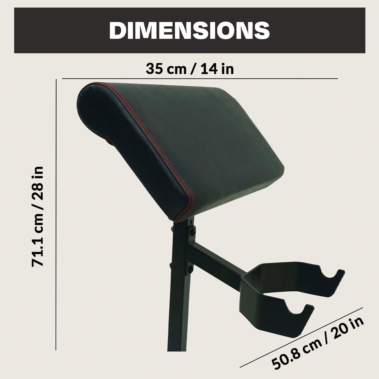 Inspire Preacher Curl Zubehör 2/6