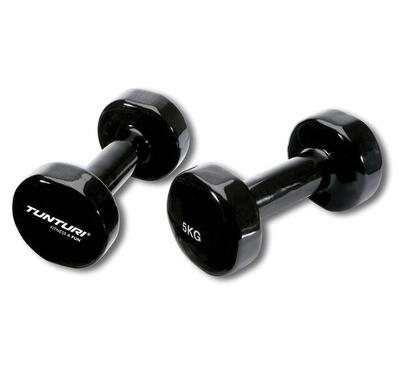 Vinyl Dumbbells 0.5kg. Pink. Pairc