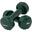 Haltères vinyle 2kg vert, la paire