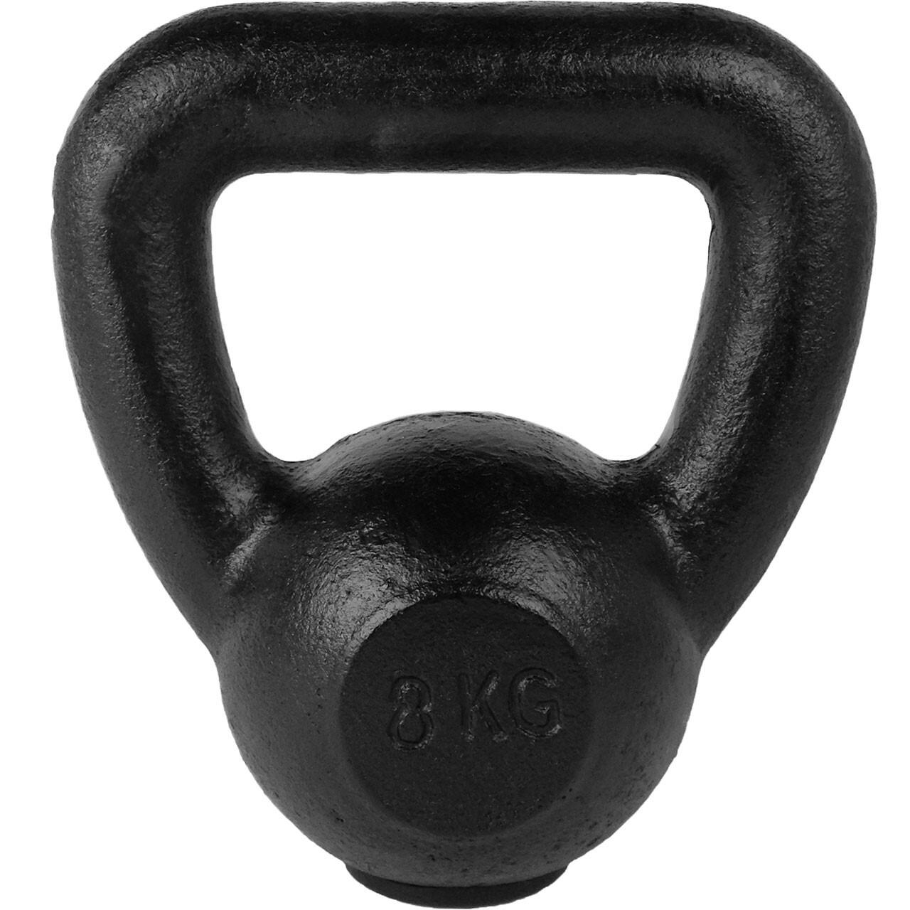 Tunturi - Kettlebell - Fonte - 8 Kg - Kettlebell - Noir - 8 Kg - Decathlon