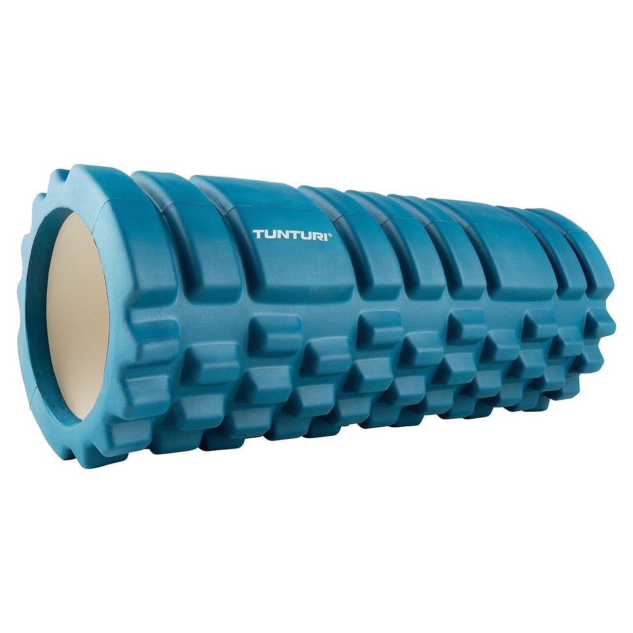 Tunturi - Yoga Grid Foam Roller - 33 Cm De Long En Bleu Pétrole - Appareil De Massage - Bleu|turquoise - 33 Cm - Decathlon