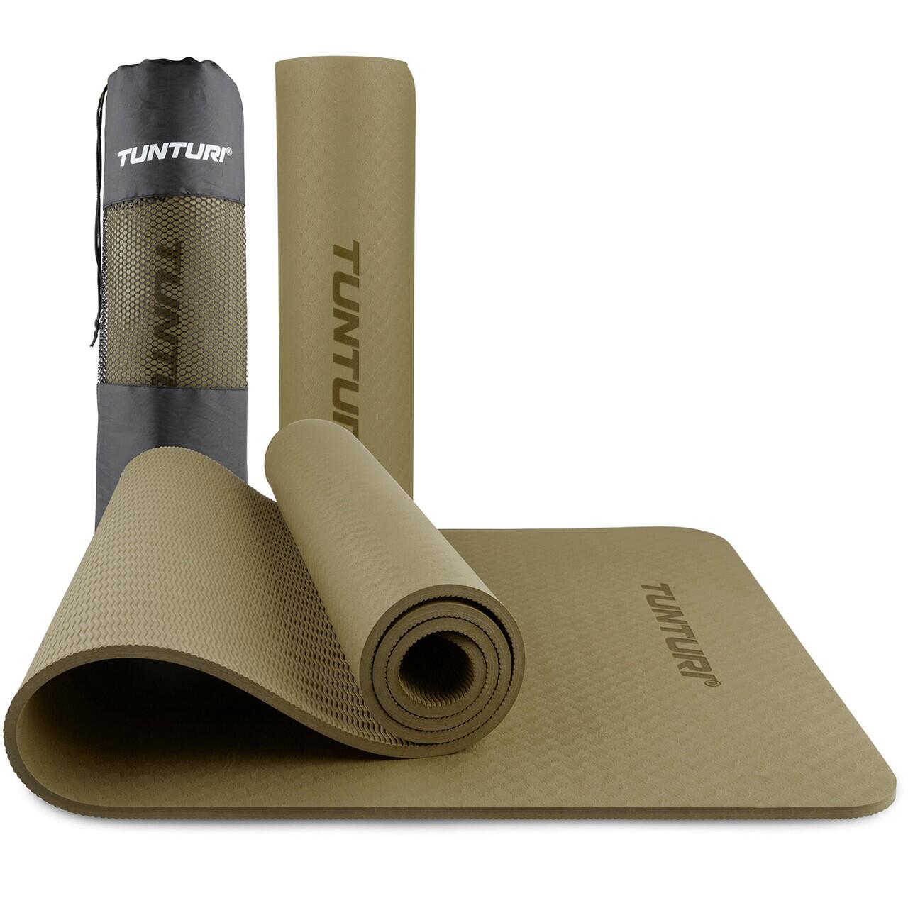 Tunturi - Tapis De Yoga Épais 8mm - Tapis De Gymnastique Antidérapant - Yoga Et Pilates - Tapis De Yoga - 8 Mm - Decathlon