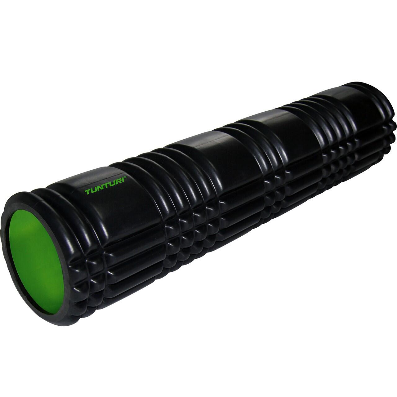 TUNTURI Rodillo de espuma texturizada para yoga 61cm negro