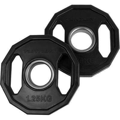 Gewichtscheiben ⌀50 mm - Hantelgewichte aus Gummi mit Griffen