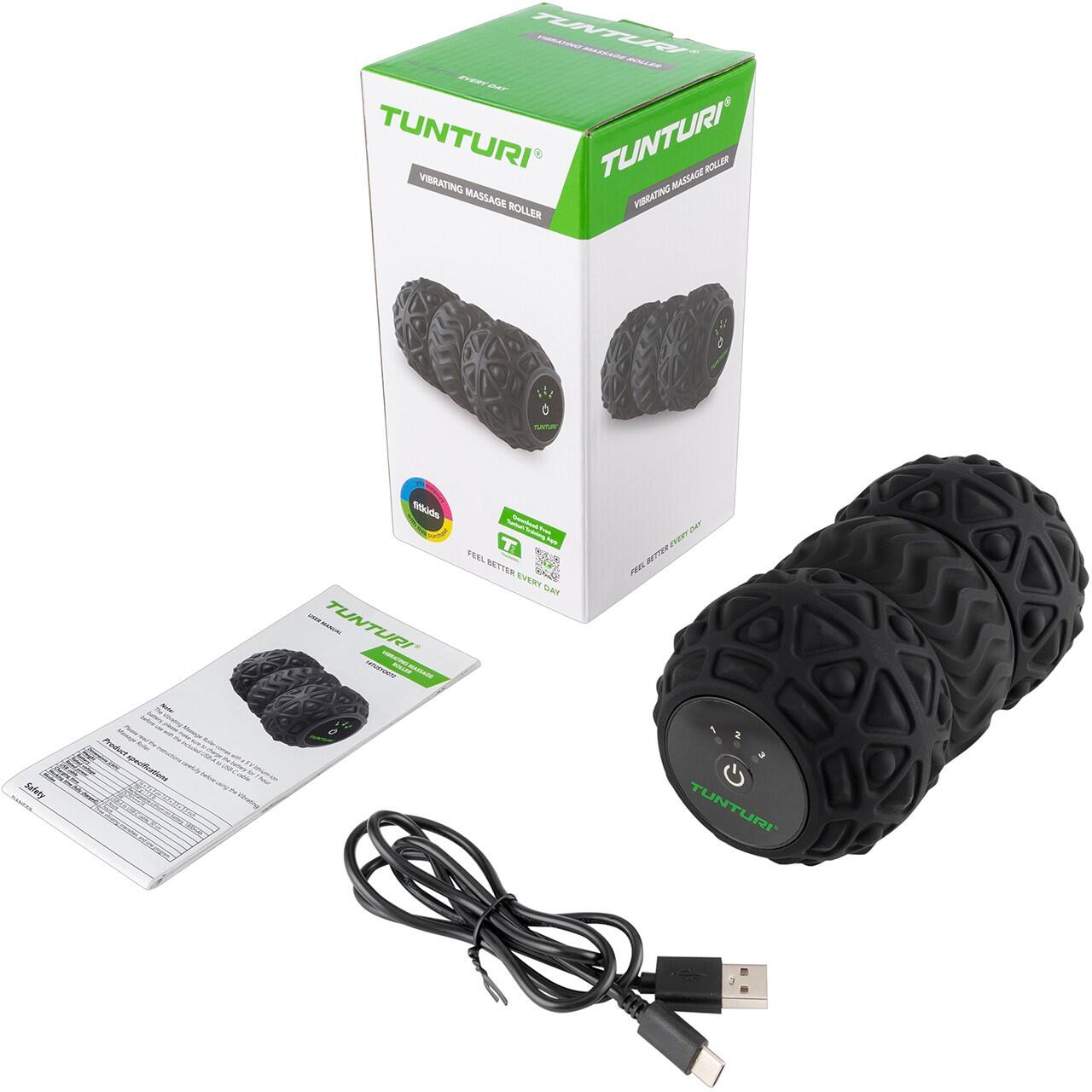 Faszienrolle - Elektrisch mit Vibration - Massageroller zur Triggerpunktmassage 2/7