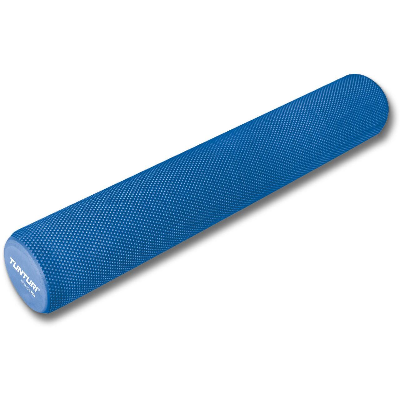 TUNTURI Rodillo de masaje para yoga 90cm EVA azul