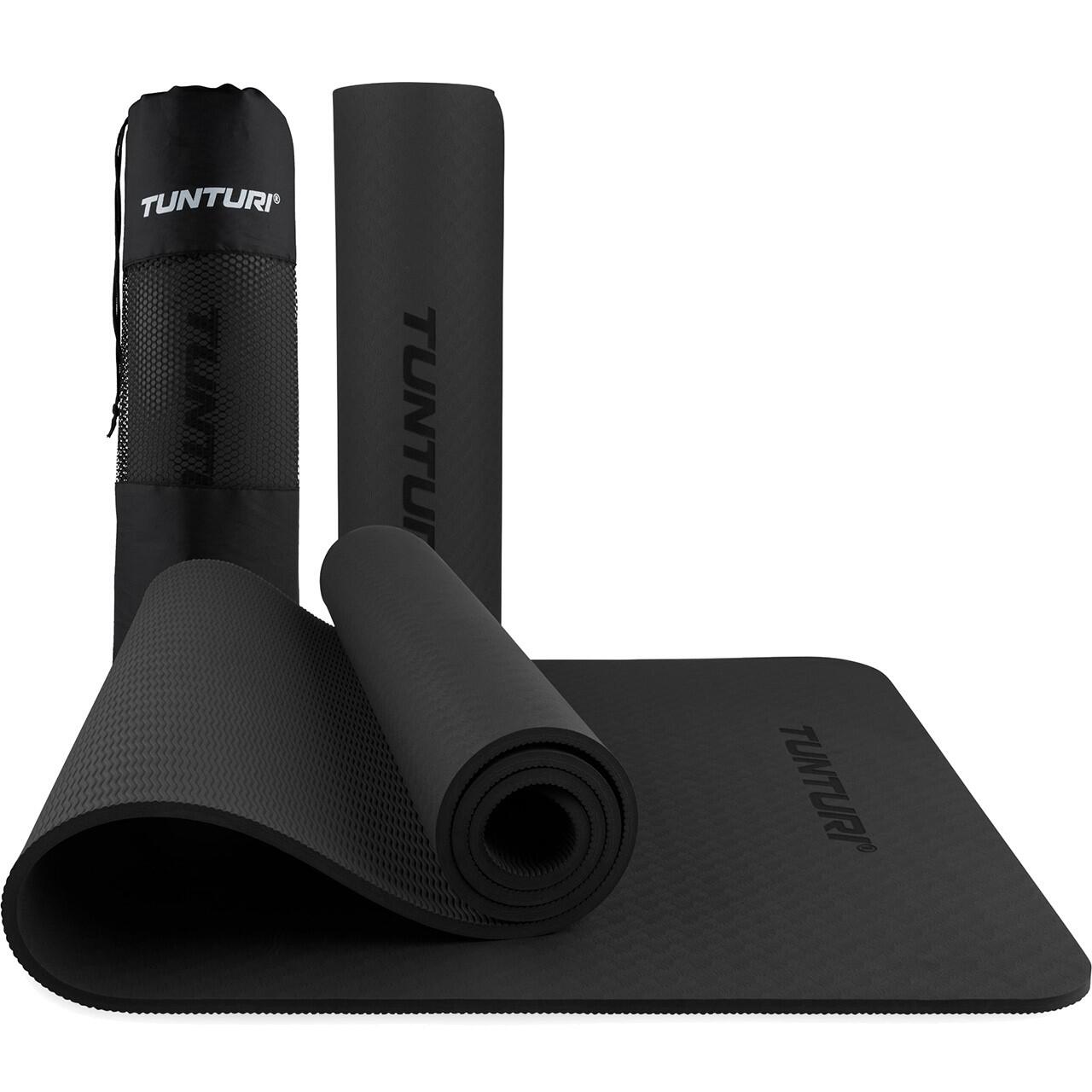 Tunturi - Tapis De Yoga Épais 8mm - Tapis De Gymnastique Antidérapant - Yoga Et Pilates - Tapis De Yoga - 8 Mm - Decathlon