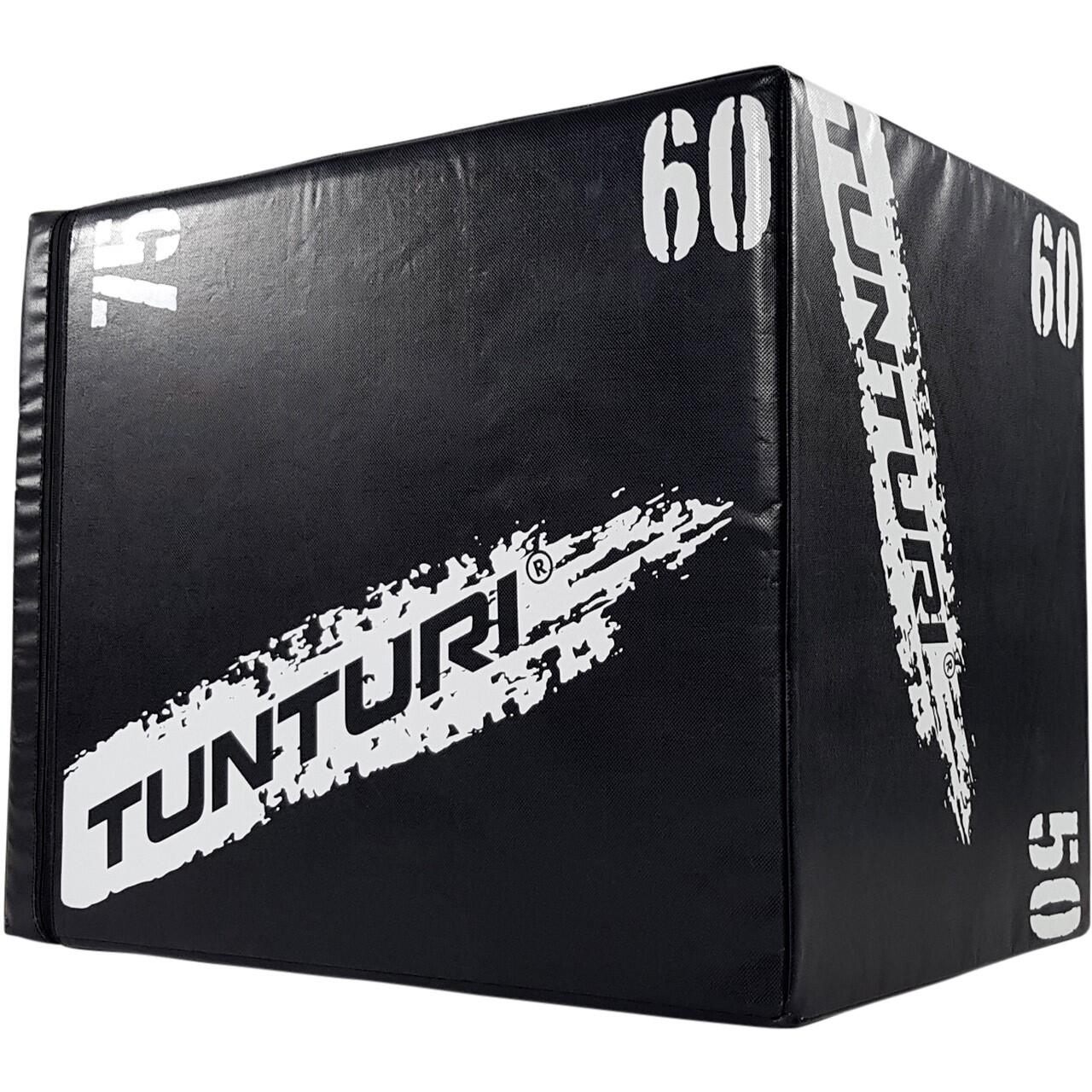 Tunturi - Plyo Box Pour La Musculation - Boîte De Fitness En Bois Avec Couverture Souple - Box Pliométrique - Taille Unique - Decathlon
