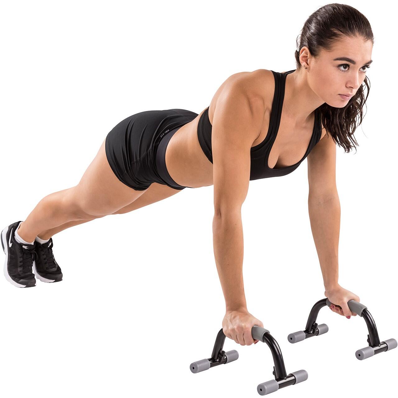 Set Liegestützgriffe -Rutschfeste Push-up - Bars für Krafttraining 2/4