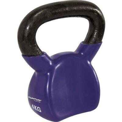 Kugelhantel - Gusseisen - Vinyl - farbige Kettlebell