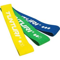 Ensemble de bandes de résistance textile - bandes de résistance - 3 résistances