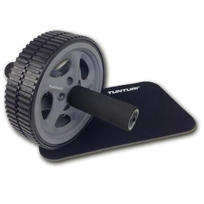 Ab roller met kniemat voor buikspieren en core training thuis